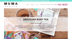 Desktop Screenshot of mumahealth.com